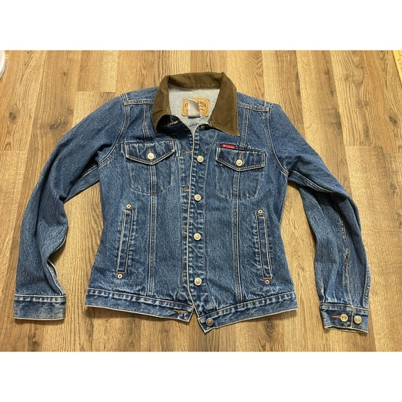 Columbia Other - Columbia Jacket, Men's Size Small, Blue, Jeans, Button Up, Chest Pockets